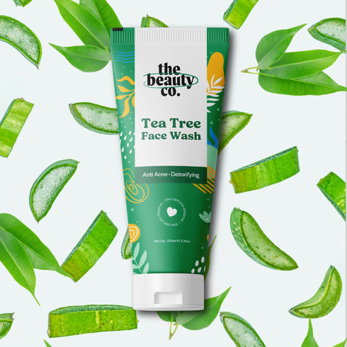 the beauty co Tea Tree Face Wash With Salicylic Acid For Acne Control